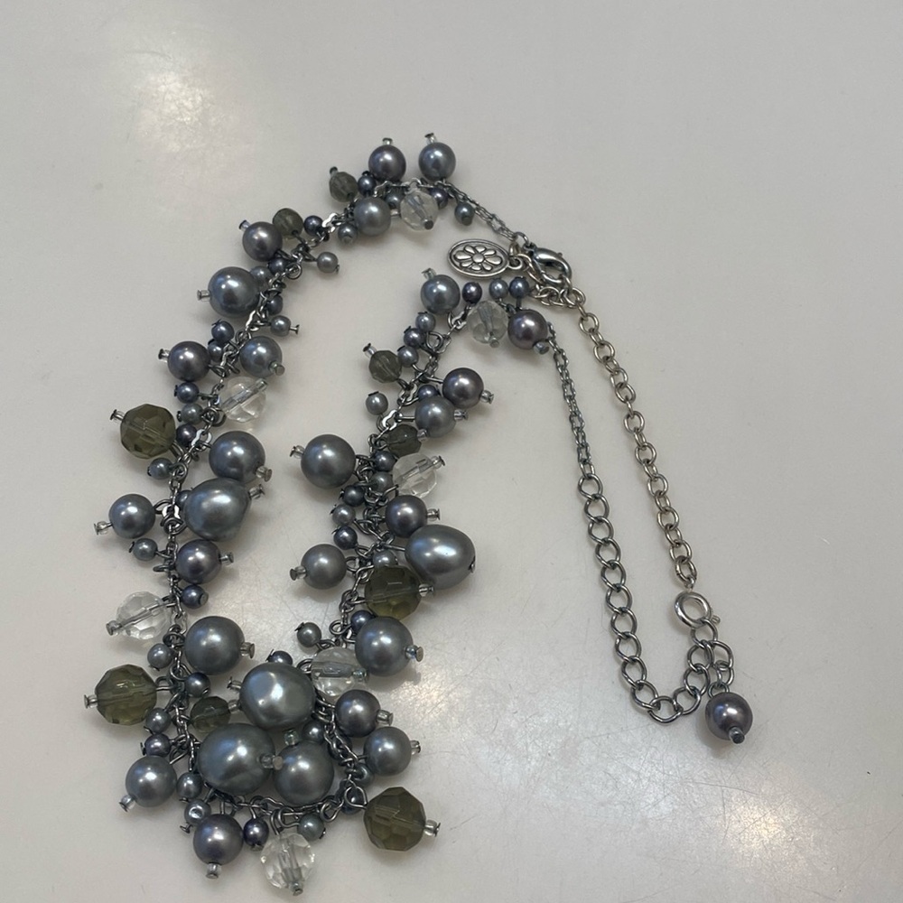 Grey necklace
